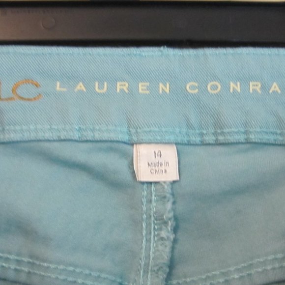 Lauren Conrad size 14, light teal color - Picture 3 of 3